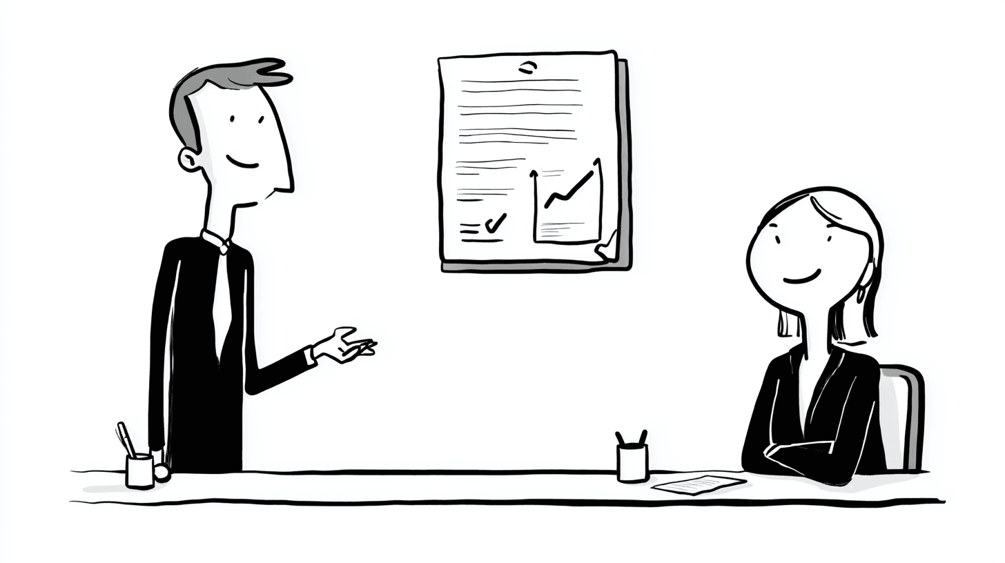 Executive Transition: Presenting Recommendation to Replace VP of Sales workout