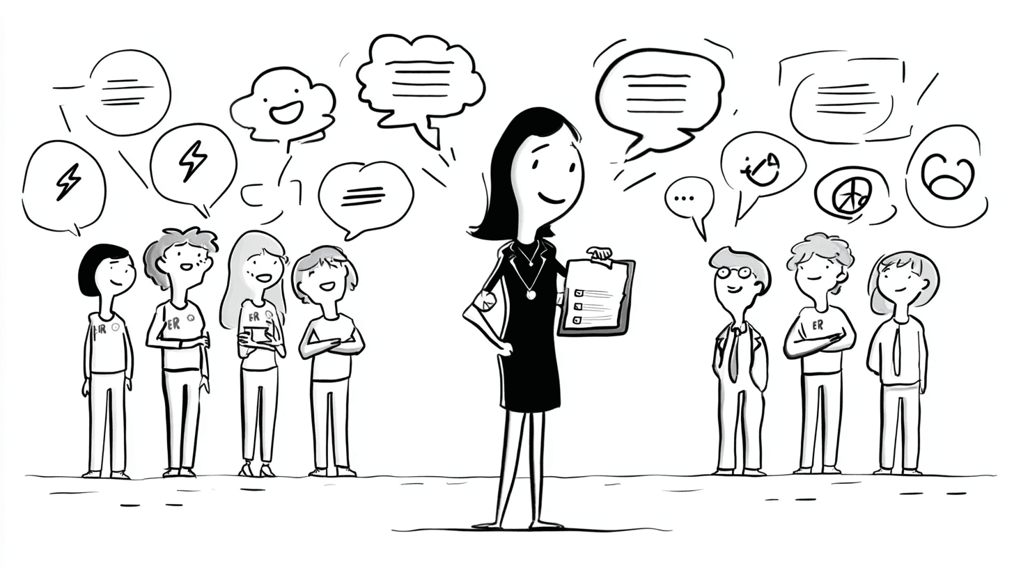 HR Business Partner: Addressing Team Dysfunction After Heated Political Argument in Company Slack workout