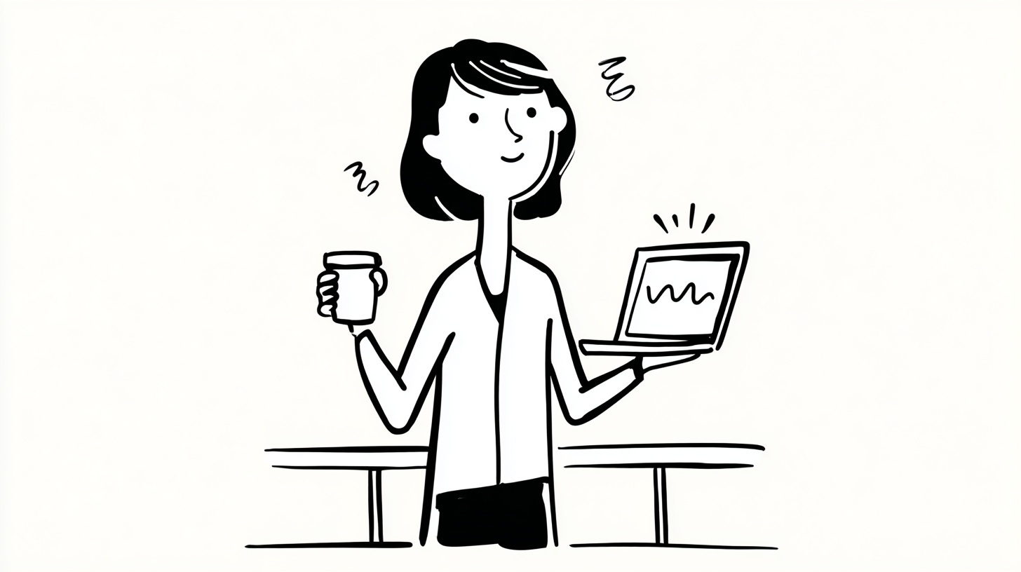 Team member practicing a voice workout