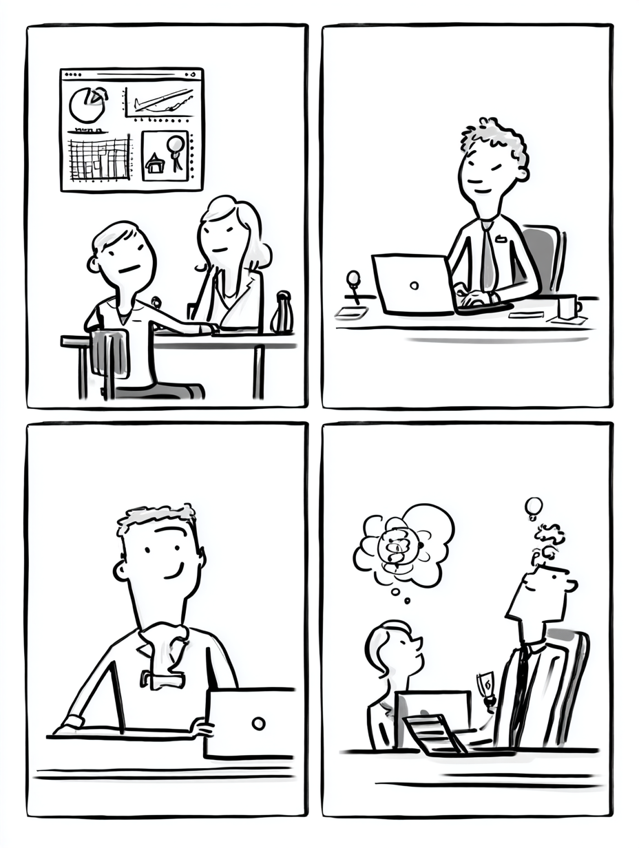 Role-Specific Workouts - 4 Panel Grid